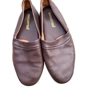 Mens Botany 500 Brown Leather Loafers Size 8.5